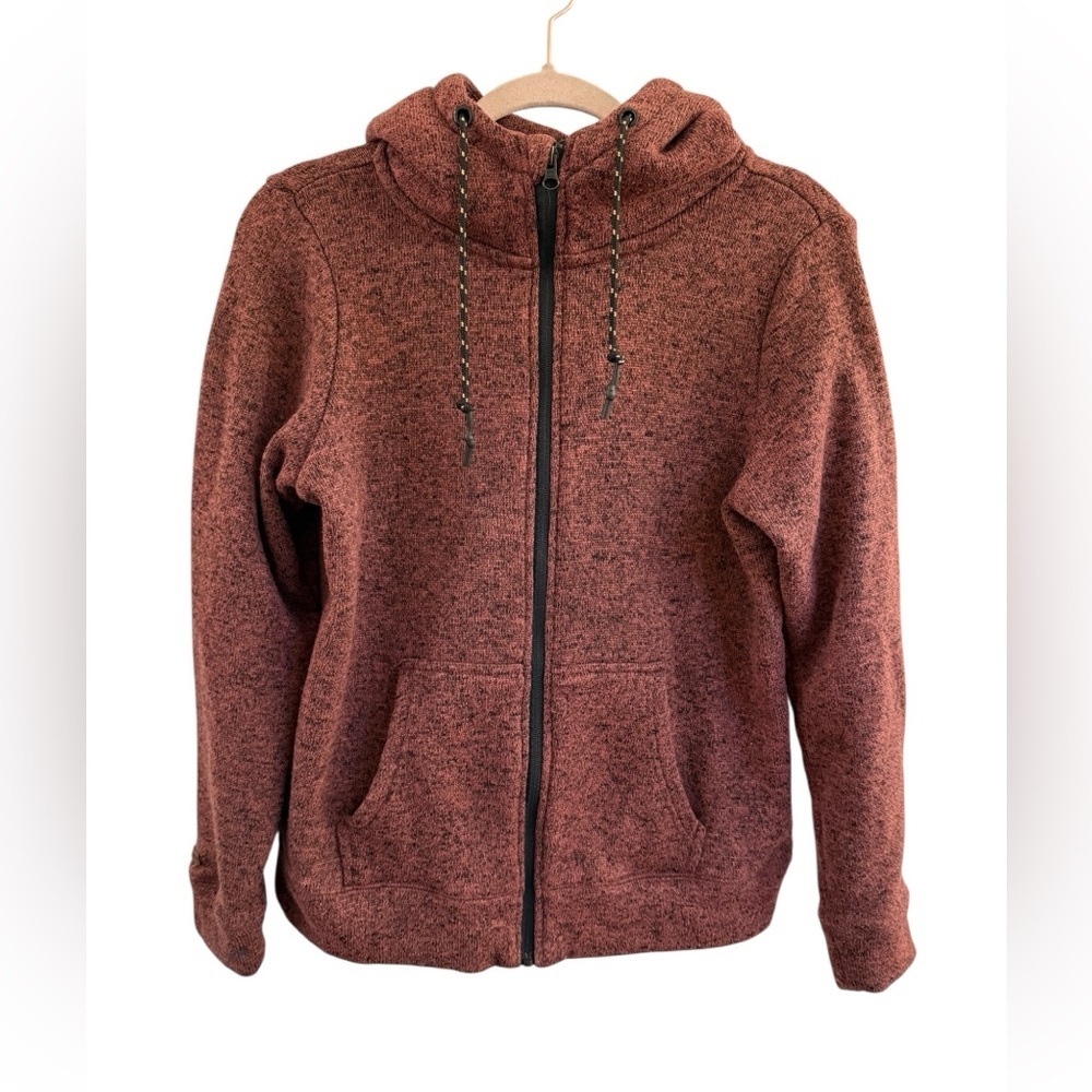 Billabong Women Size Large A/DIV Boundary Hooded Fleece.